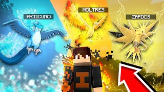 CONSEGUI AS 3 AVES LENDÁRIAS DE GALAR no PIXELMON 𝗡𝗢 Minecraft ‹ Ine › [upl. by Amiarom525]