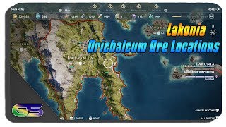 Assassins Creed Odyssey All Lakonia Orichalcum Locations [upl. by Kcirdneh110]