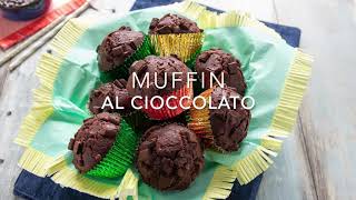 MUFFIN AL CIOCCOLATO RICETTA VELOCE PER MUFFIN SOFFICISSIMI Chiarapassion [upl. by Platon]