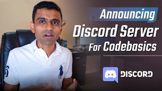 Announcing Discord Server For Codebasics [upl. by Offen887]