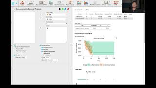 3 KaplanMeier Survival Analysis  Log rank test [upl. by Wohlen]