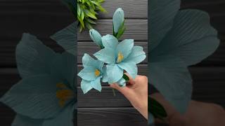 How to Make Crepe Paper Flower Crepe Paper Decoration Idea [upl. by Noiramaj]