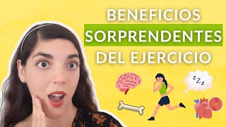 ¡Esto te MOTIVARÁ a hacer ejercicio 5 beneficios poco conocidos de ejercitarte Mejora tu salud [upl. by Ketti]