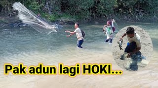 SELALU ADA YANG HOKIMenjala IKAN RAMERAME DI SUNGAI [upl. by Jaimie]