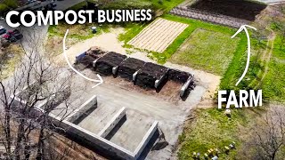 This Farm Bought A Composting Business and moved it there [upl. by Atidnan]