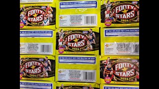 Pink Chewy PackaDay Select 2024 AFL Footy Stars Card Unwrapping 0511 [upl. by Gaylor]