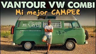 VANTOUR COMPLETO Mi mejor CAMPER Volkswagen T2 Bus Combi de 1977  Capítulo 1  T5 [upl. by Warwick]