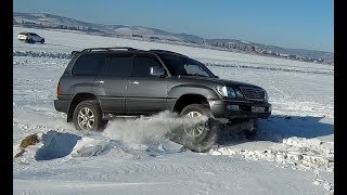 Lexus LX470 Land Cruiser 100 Surf Pajero Mini Lada4x4 Escudo  песочный OffRoad [upl. by Neemsaj]