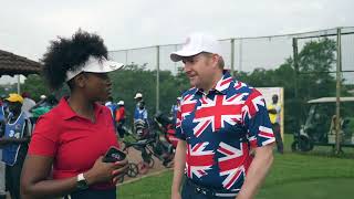 Africa’s diplomatic mission on show in the game of golf King Charles III coronation tournament [upl. by Haisoj]