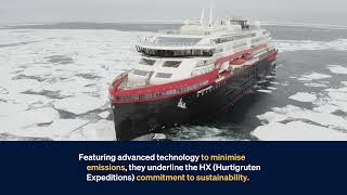 Sustainable Exploration MS Fridtjof Nansen amp MS Roald Amundsen [upl. by Tybie]