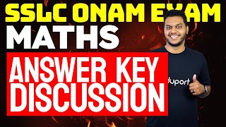 SSLC Onam Exam Maths  Answer key Discussions  Eduport [upl. by Vincenta]