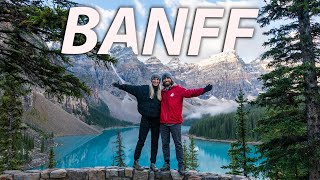 BANFF NATIONAL PARK Travel Guide  TOP THINGS TO SEE AND DO Moraine Lake Lake Louise and MORE [upl. by Garner]