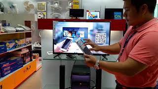 รีวิิวการเชื่อมอินเตอร์เน็ตและการเข้าใช้งาน Ehsare ของ SMART TV Aconatic [upl. by Tolley]