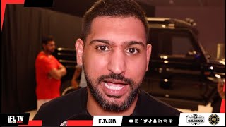 YOURE A PROPER  HATER  AMIR KHAN GOES IN ON CARL FROCH TALKS AJ FURYUSYK CANELOEUBANK [upl. by Gretta622]