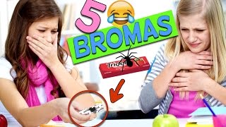 5 BROMAS DIVERTIDAS con chicles para sorprender o fastidiar a tus amigos  Ideas FACILES DIY [upl. by Key]