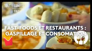 Fastfoods et restaurants  gaspillage et consomation [upl. by Nadab937]