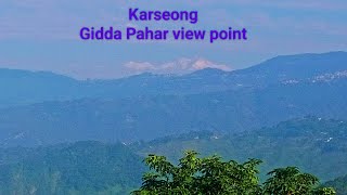 Gidda Pahar View Point Karseong [upl. by Georgeta]