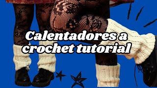 Calentadores de piernas a crochet para principiantes  fácil y rápido [upl. by Ohcamac631]