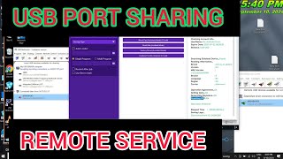 How to USB port Sharing  mobile phone software frpunlock device Online Remote Service [upl. by Phira]