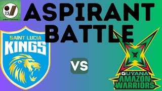 CPL Live Match Today Guyana Amazon Warriors vs St Lucia Kings  West Indies Cricket WatchAlong [upl. by Rayham]