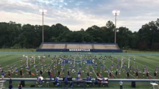 Mooresville NC High School Marching Band quotFull Swingquot early season exhibition [upl. by Cesaro]