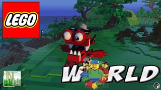 LEGO Worlds Роботы Самосвалы и Свалки [upl. by Markland521]