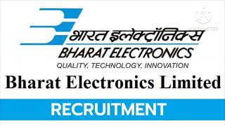 Bharat Electronics Limited BEL job [upl. by Ling537]