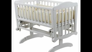 Amazoncom  Sorelle Dondola Gliding Cradle  White  Baby [upl. by Salomo]