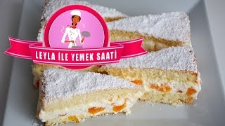 MandarinenQuarkSchnittenMandalinalı Kremalı PastaLeyla ile Yemek Saati [upl. by Ardnnaed365]