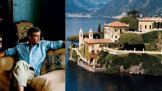 Inside George Clooney’s Homes Lake Como Los Angeles England… [upl. by Irollam]