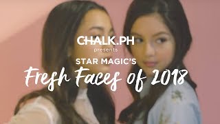 Chalkph Presents Star Magics Fresh Faces of 2018 [upl. by Solon]