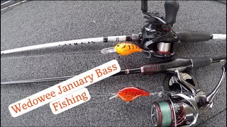 Lake Wedowee AL January Bass Fishing 2021 [upl. by Ziladnerb]