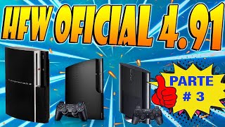 PARTE 3  PS3  HEN 4 89 A 4 91  ONLINE MODIFICADO COMO PS4 [upl. by Ahsenal541]