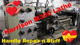 HARRISON M300 XTREME LATHEREPAIR ON A REPAIR [upl. by Anibor929]