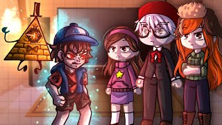 Gravity Falls React To Dipper  Gacha React [upl. by Kcirdlek]