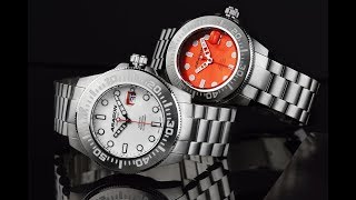 ARAGON The New Divemaster II Watch Review [upl. by Ulrica]