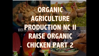 UPDATED OAP NC II REVIEWER Organic Agriculture Production NC II Raising Organic Chicken Part 2 [upl. by Krishnah]