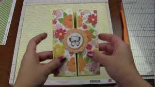 How to Make a Double Accordion Gatefold Card [upl. by Annavahs]