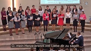 O mein Herze brennt voll Liebe dir zu sagen [upl. by Raseda]