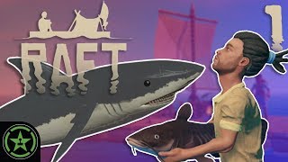 No Bite No Shark Plz  Raft  Lets Play [upl. by Teak]