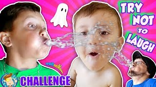 TRY NOT TO LAUGH CHALLENGE FUNnel Family does HAHA [upl. by Rosio]