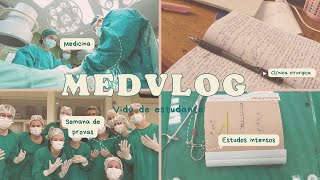 MEDVLOG SEMANA DE PROVA [upl. by Hettie]