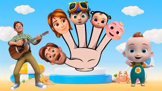 Cocomelon Finger Family  Nursery Rhymes amp Kids Song [upl. by Amasa]