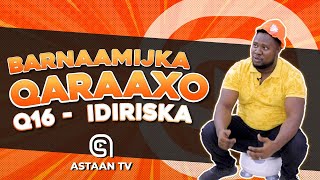 Barnaamijka qaraaxo waxaa marti ku ah youtuberka Idiriska iitaabo idiriskaiitaabo9239 [upl. by Gladstone]