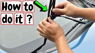 Windshield wipers🚘Replacing Skoda Octavia 1 2 3 How to remove Windscreen wiper replace change [upl. by Pirali]