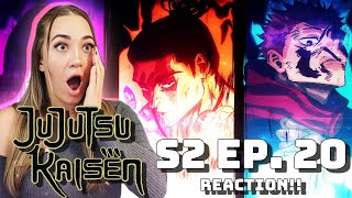 ITADORI amp TODO vs MAHITO JUJUTSU KAISEN S2 Episode 20 REACTION [upl. by Aenej]