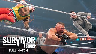 FULL MATCH  Brock Lesnar vs Rey Mysterio – WWE Title No Holds Barred Match Survivor Series 2019 [upl. by Hoopes789]