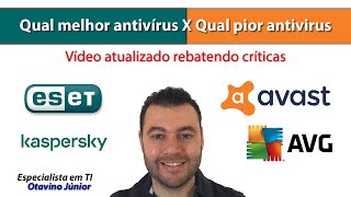 Qual melhor antivirus X qual pior antivirus [upl. by Glimp]