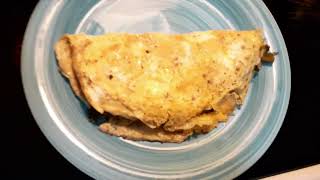 Collard Greens Omelet a Keto Gem [upl. by Norramic]