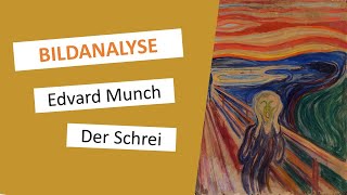 Der Schrei  Edvard Munch  GemäldeBeschreibung amp Interpretation  Einfach erklärt [upl. by Cockburn]